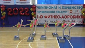 Группа "Джайвики". Дети 5-7 лет степ-аэробика. ПолуФинал. 26.02.22