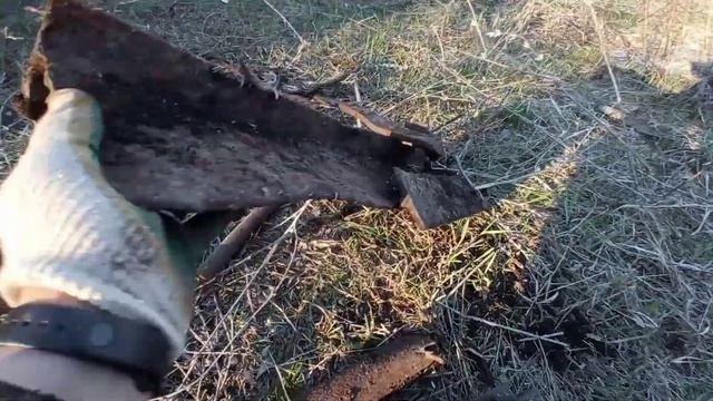 нашел медный кабель. коп на заброшенном поле. #копметалла