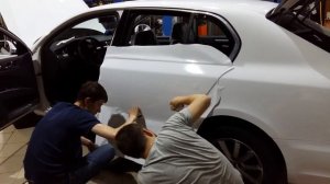 Оклейка автомобиля плёнкой