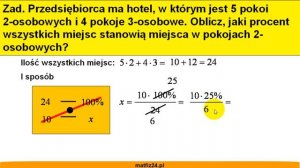 Jaki to procent - Zadanie trudne - Matfiz24.pl