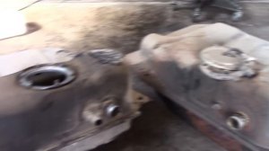 Mercedes A180 CDI W169 Замена топливного бака