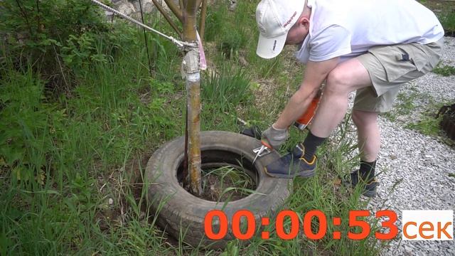 Сабельной ПИЛОЙ пилим ПОКРЫШКИ. смотреть онлайн