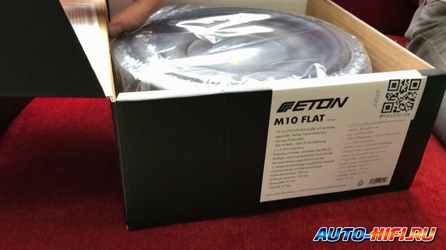 Плоские сабвуферные динамики Helix K 10S и Eton Move M10 FLAT