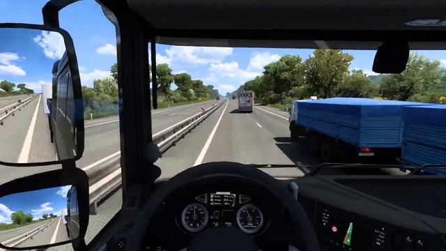 Рейс Краснодар-Домбай Euro track simulator 2