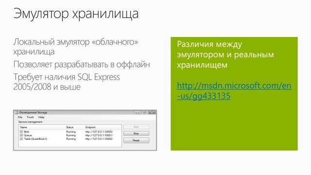 Microsoft azure storage – хранилище данных в облаке