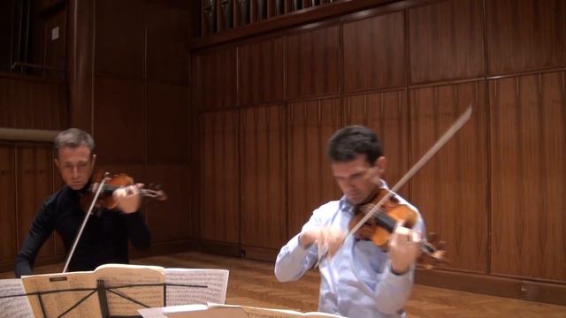 Ysaye Sonate for 2 violins, Tedi Papavrami, Svetlin Roussev full version. смотреть онлайн