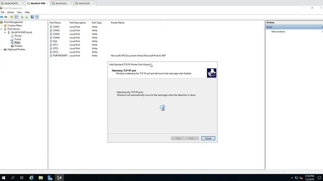 Windows Server 2019 Training 16 - How to Install and Configure Print Server on Windows Server 2019 смотреть онлайн