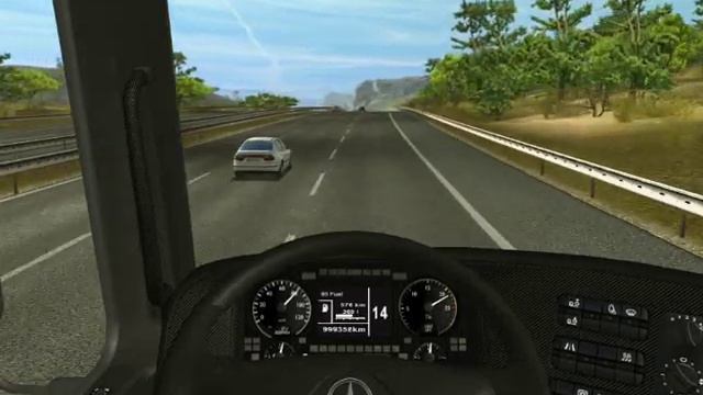 ETS-Drive Mercedes Actros MP3 смотреть онлайн