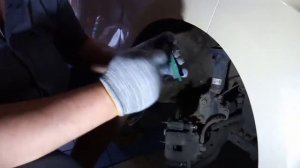 Honda N-WGN МЕНЯЮ КОЛОДКИ
