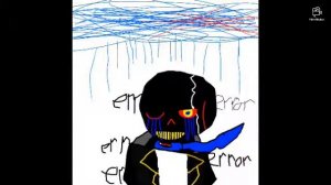 mad!tale error sans  (art by:delta dust sans)