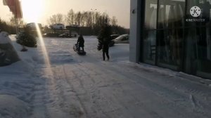 Мотобуксировщик Sharmax 8лс-380