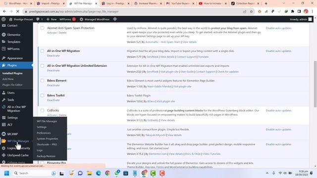 All in one wp migration stuck on import 100% Working Solution 2023