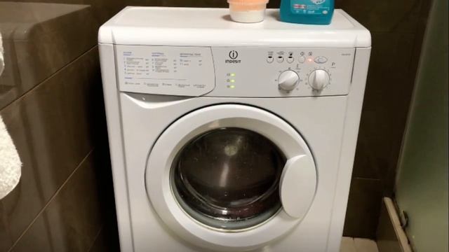 Полоскание + Финальный отжим indesit wiun105 смотреть онлайн