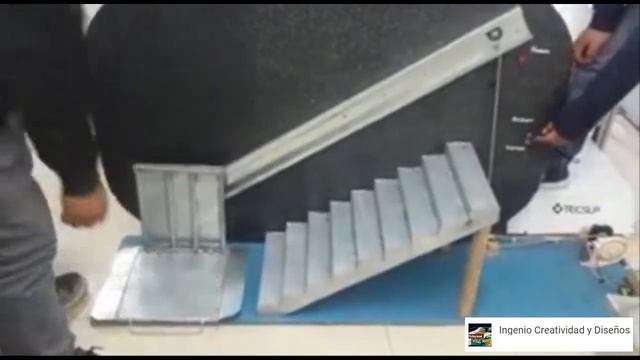 PROYECTO DE INGENIERIA PLATAFORMA PARA ESCALERAS PERSONAS DISCAPACITADAS смотреть онлайн