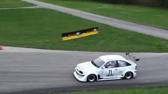 ACS Auto-Renntage 2013 - Opel Kadett E GSI - Christian Gerber - Slalom смотреть онлайн