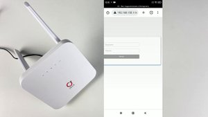 Включение и обзор меню 4G роутер OLAX CPE AX6 Pro A