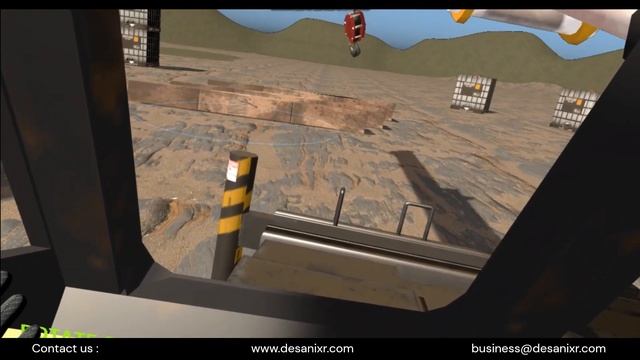 VR Crane Simulator - DESANI XR #simulator #metaquest2 смотреть онлайн