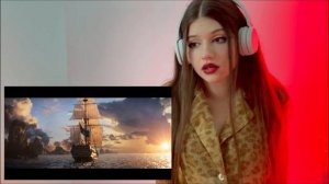 Girl's reaction | E3 Cinematic Trailer Assassin's Creed 4 Black flag