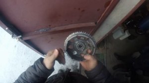 Иж Юпитер 5  оживление ремонт Храповика.