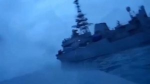 Атака дронами на российский разведывательный корабль «Иван Хурс»