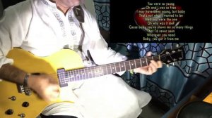 Chris Norman - Stumblin' In Lyrics " Raju Ahmed " Electric Guitar Cover .