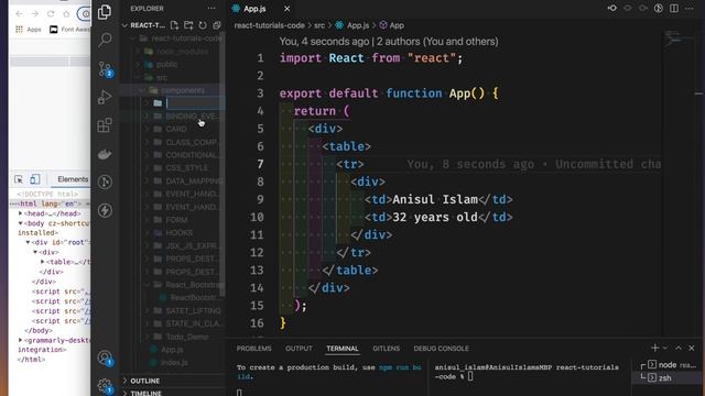 React Bangla Tutorial 48 : Fragment | avoid div soup смотреть онлайн