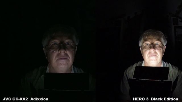 Тест Сравнение Камер JVC GC-XA2 Adixxion и GoPro Hero 3 Black Edition при Слабом Освещении смотреть онлайн