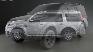 3D Model Ford Everest 2012 3D Model at 3DExport.com