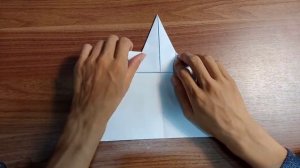 Как сделать бумажный самолетик бумеранг, который возвращается 44 origami paper airplane
