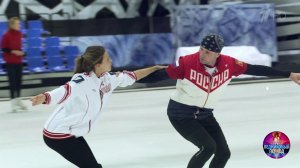 Регина Тодоренко и Роман Костомаров. Тренировка. Л...вый период 2020. Фрагмент выпуска от 10.10.2020