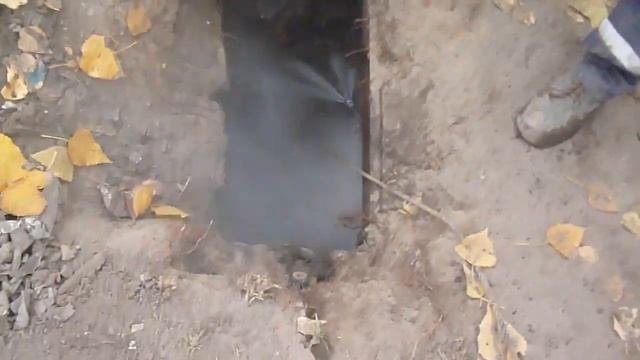 Гидродинамическая промывка, прочистка трубы в частном секторе