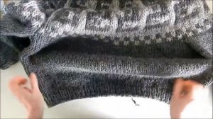 Готовые вязаные работы за март 2020 | Свитер жаккардом, лопапейса | Вязание спицами и крючком