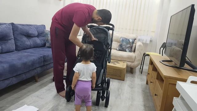 Baby Bee Comfort Çift Yönlü Bebek Arabası Gri kutu açılımı смотреть онлайн