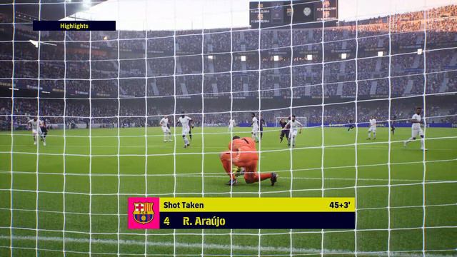PES 2024 - Real Madrid vs FC Barcelona Gameplay PC | eFootball 2024 Concept - PES 2021 Mods смотреть онлайн
