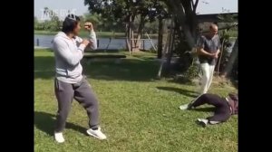 Тони Джа реальный бой и сцены из боевиков / Основы тайского бокса от Онг Бак