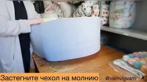 КАК НАДЕТЬ ЧЕХОЛ НА КАРКАС БАССЕЙНА ПОСЛЕ СТИРКИ