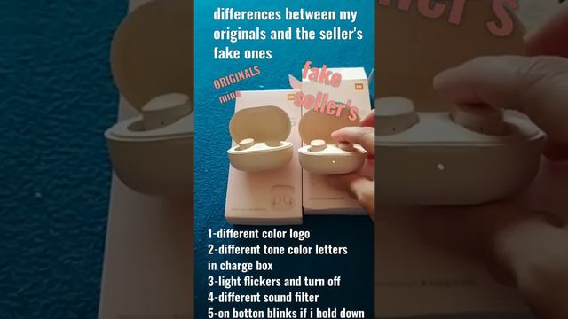 Redmi airdots 3 pro versión china, original vs fake, differences