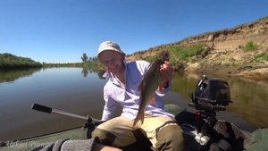 Рыбалка на спиннинг на реке Мокша /