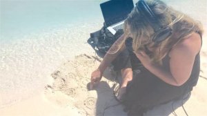 Deya Dova Recording in The Pacific Portal - FLOW STATE SONG