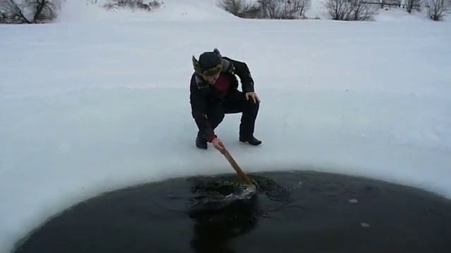 Подготовка проруби смотреть онлайн
