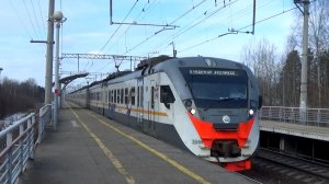 ЭД4М-0501 Владимир экспресс. Станция Юрьевец