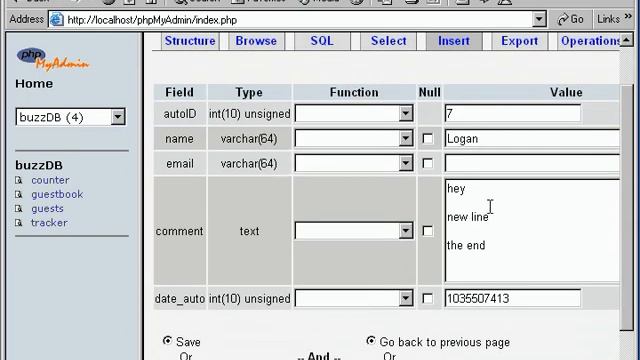 VIDEO TUTORIAL PHP & MySQL Course 19 PhpMyAdmin | PHP and MySQL Tutorial