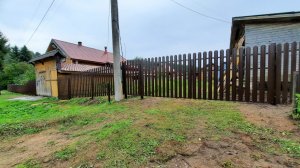 Забор из металлоштакетника