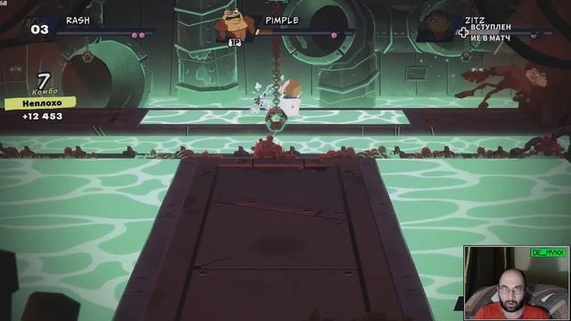 Battletoads 2020, Прохождение на среднем уровне сложности #2 смотреть онлайн