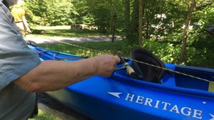 Оснащение байдарки для рыбалки