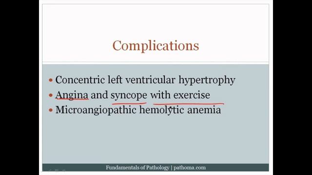 Pathoma USMLE - VIII ГЛАВА - Клапанные расстройства