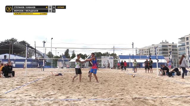 I Раунд: Степанов / Кибанов VS Морозов / Мельдешев |  MEN MEDIUM A -  03.09.2023