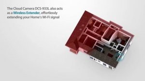 D-Link DCS-933L - IP-камера видеонаблюдения миниатюрная беспроводная