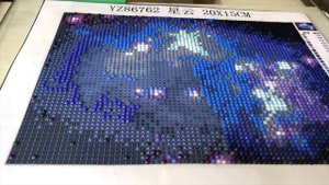 Diamond embroidery|process in time lapse| Алмазная вышивка | Алмазная мозаика | процесс в time lapse