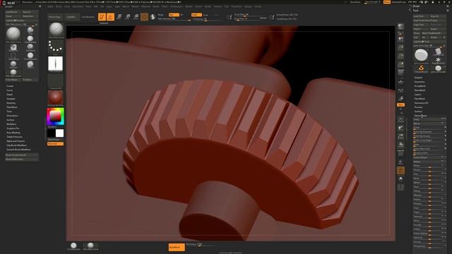 Курс 3D Моделирования для игр  Серия 3 - СКУЛЬПТ ХАЙПОЛИ  Blender Substance Painter ZBrush